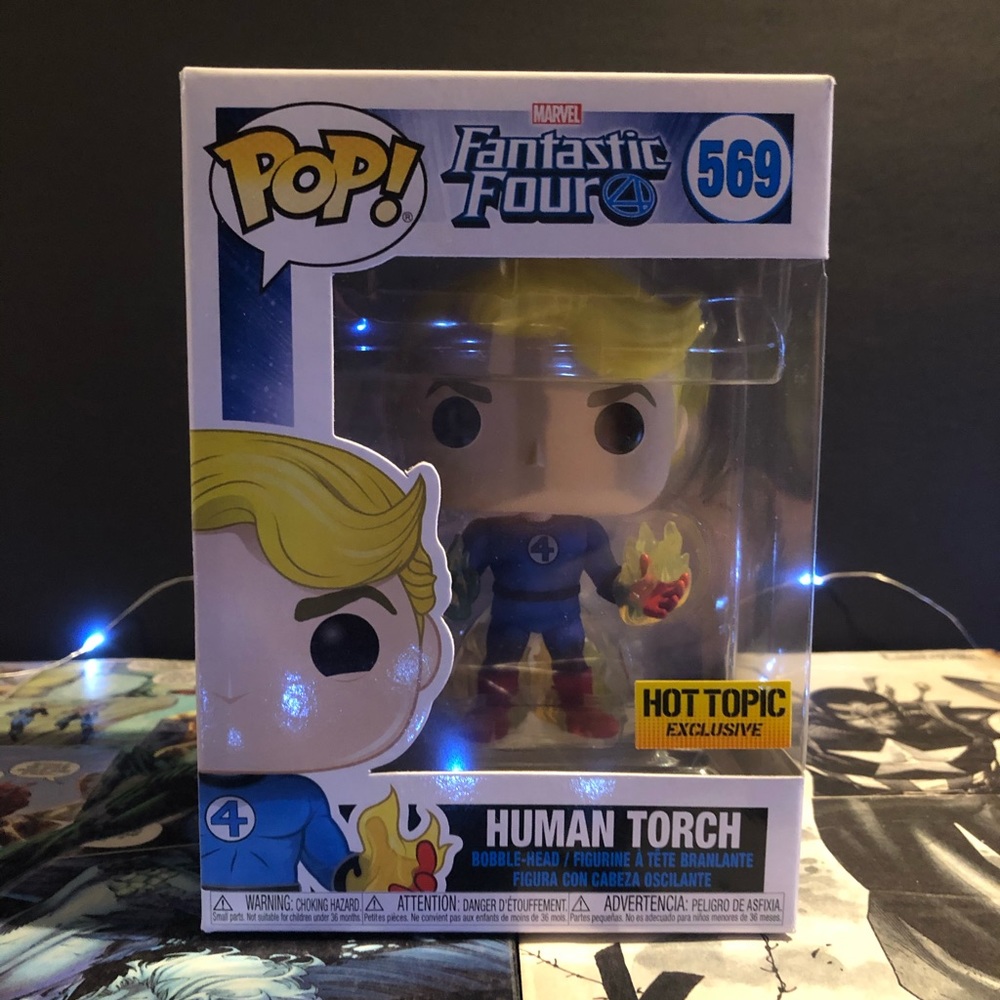 Human Torch Hot Topic Exclusive.